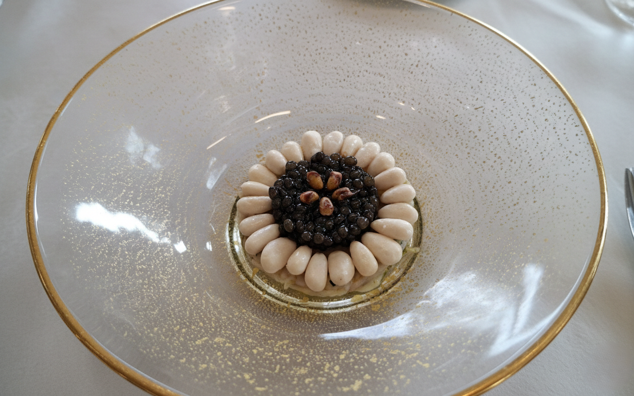 Crab, Caviar and Pine Nuts